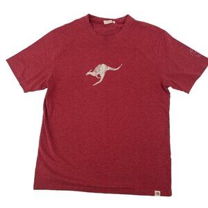 Pacific Creation Men’s Size L Red Roo Australia Kangaroo Classic Fit Shirt VTG